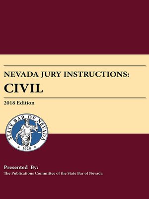 cover image of Nevada Jury Instructions